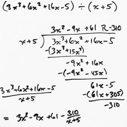 Dividing polynomials quiz part 1