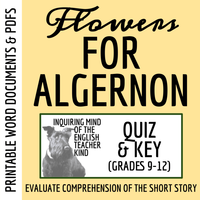 Flowers for algernon pdf answer key