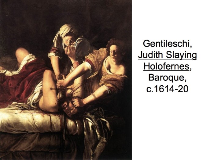 Gentileschi artemisia judith her maidservant 1625 holofernes head 1623 baroque artsviewer